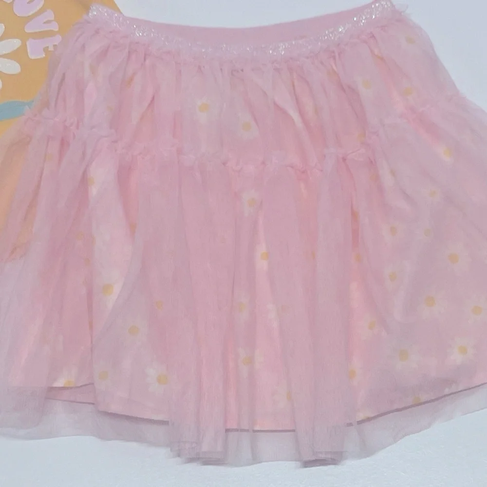 MEMBERS Mark Girls 2-piece Long Sleeve Graphic Shirt & Tutu - 8